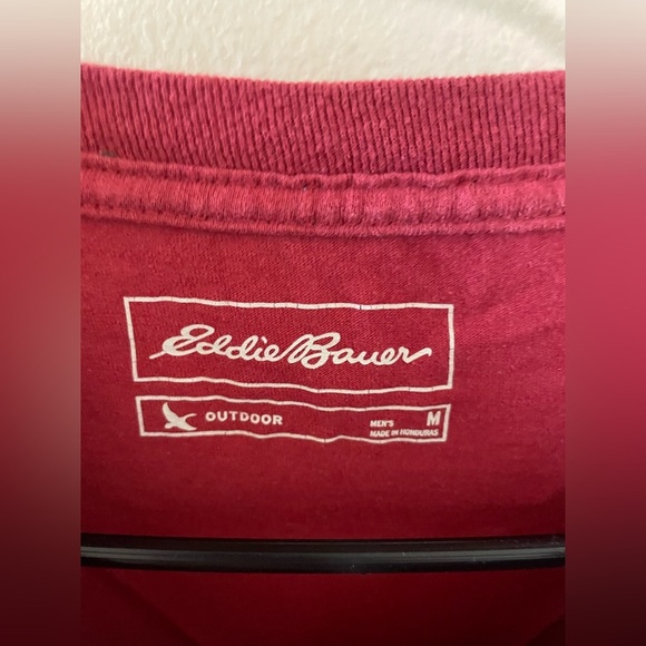 ✨2 For $6 Eddie Bauer Short Sleeve Tshirt Size M #B1 - Picture 3 of 5